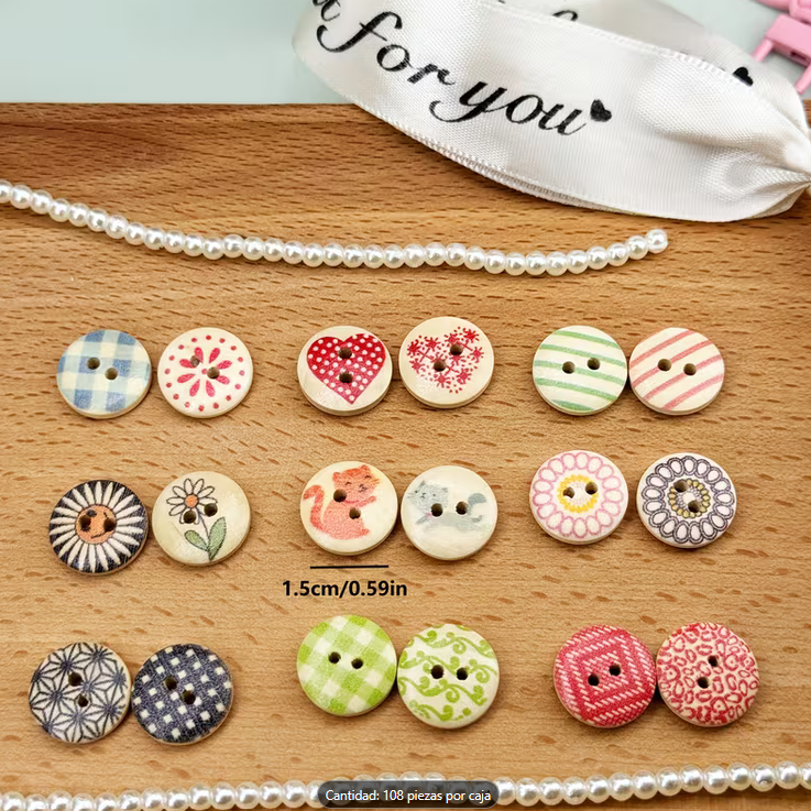 Botones creativos multifuncionales para cajas de regalo - Imagen 2