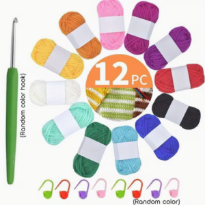 Kit Completo de Crochet para Principiantes y Adultos
