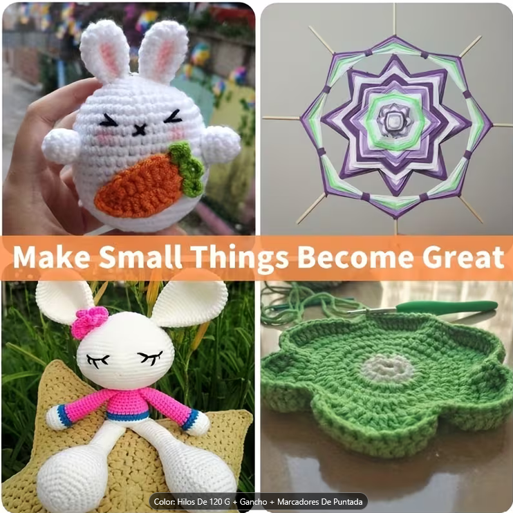 Kit Completo de Crochet para Principiantes y Adultos - Imagen 3